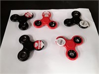 New Lot of 5 Fidget Spinners