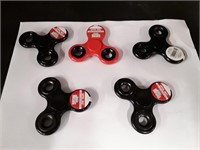 New Lot of 5 Fidget Spinners