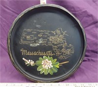 Massachusetts Souvenir Serving Tray