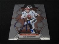 2023 MOSAIC JOE BURROW AUTOGRAPH COA