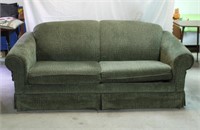 Sofa / Hide-a-bed with clean mattress, 79"