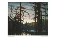 Lawren S. Harris (1885-1970) "Beaver Swamp" 7x9