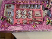 porcelain kids tea set