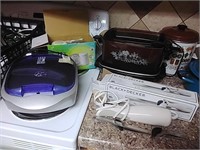 Westbend Multi Purpose Cooker, Electric Knife,