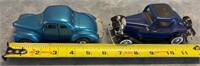2-1/30 scale roadsters. Fair condition