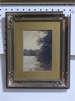 W. T. WOOD LANDSCAPE PAINTING