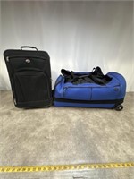 American Tourister luggage and duffel bags