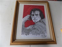 Joaquin Phoenix The Joker Sketch By Jeff Chadwell
