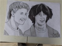 "Bill & Ted" Sketch by Jeff Chadwell May 1st 2020