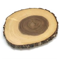 Lipper International Handcrafted Acacia Tree Bark