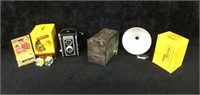 Lot of Old Kodak Camera Items