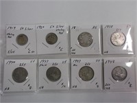 Lot of Canada Silver Pieces
