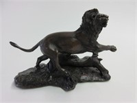 Lion Franklin Mint Bronze