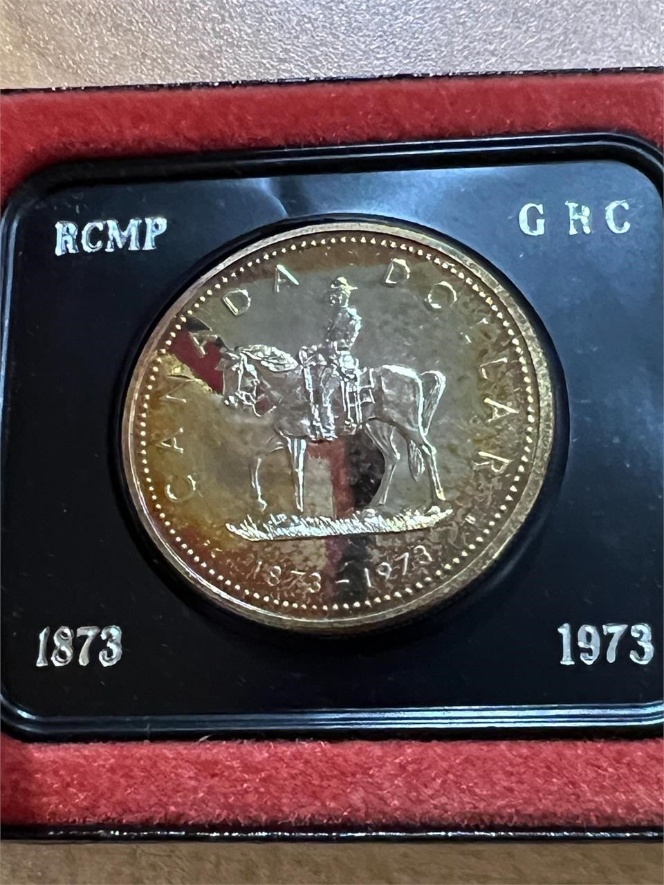 1973 Cdn Silver Dollar- RCMP