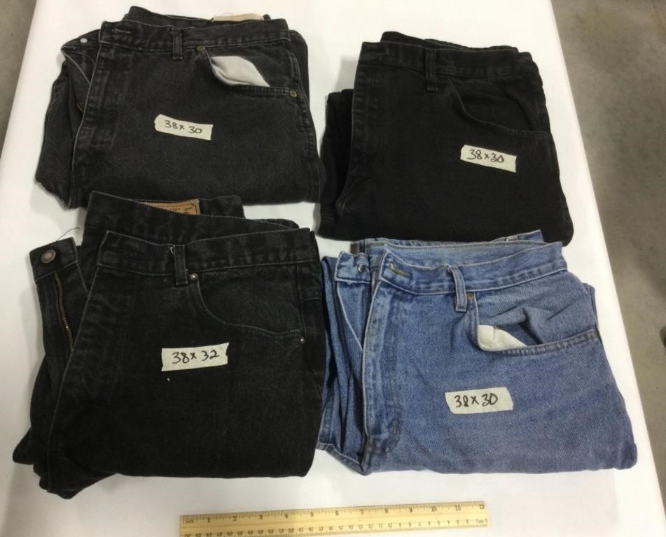 4 Pairs of Jeans Sz 38-30