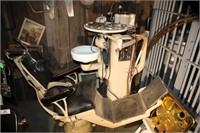 Old Dentist Chair & Equipment Tools