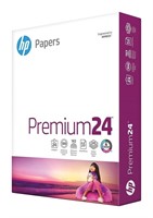 HP Printer Paper 8.5x11 Premium 24 lb 1 Ream 500 S