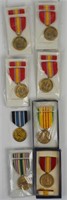 GROUP OF 8 MILITARY MEDALS