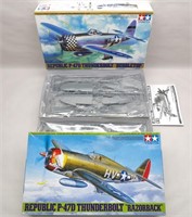 2 Tamiya 1/48 Aircraft Model Kits P-470