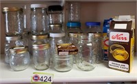 CANNING JARS, LIDS & CAPS