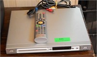 DVD player with remote works