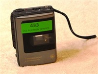 GE mini cassette recorder, works