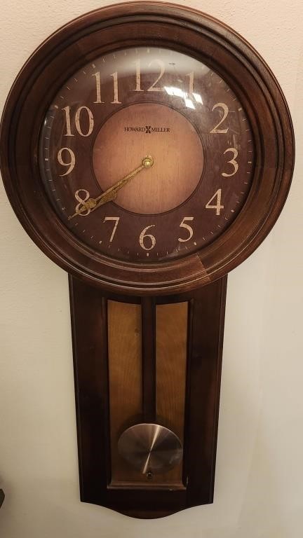 Vintage Howard Miller Wall Clock