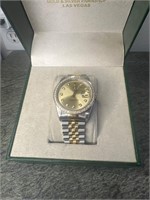 1991 Rolex Gold Two Tone Datejust Authentic