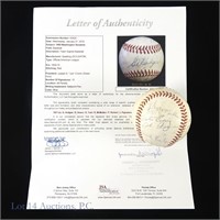 1965 Senators Team Signed Baseball With JSA LOA