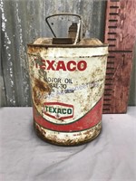 Texaco 5-gallon can