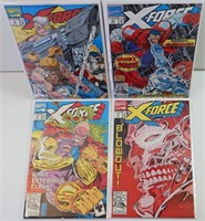 X-Force #9, 10, 12, 13 (4 Books)