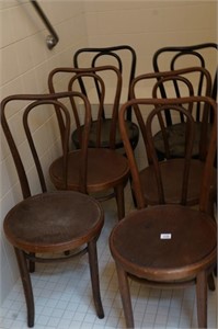 (6) Bentwood Chairs