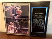 Autographed -Signed Shaquille O'Neal Photo -Plaque