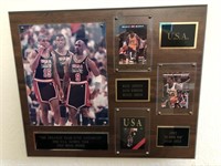 1992 USA Dream Team - Jordan, Magic, and Robsinson
