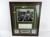 21" x 18" Packers Vince Lombardi REPRODUCTION