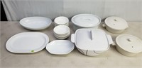 21pc CERAMIC COOKING/KITCHEN DISHES
