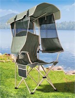 Docusvect Folding Camping Chair with Shade