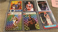 6 Stephen Curry Rookie Basketball Cards