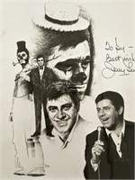 Jerry Lewis signed photo