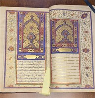 KORAN QAJAR PRAYER BOOK QURAN MANUSCRIPT 1257