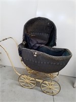 Vintage baby carriage needs a little TLC