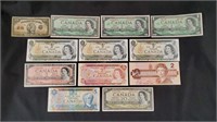 Canadian Currency - Bills