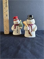 Christmas salt  and pepper shakers