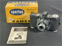Spartus 35F Model 400 35mm Camera w/ Box