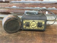 Early Car Radio & Speaker