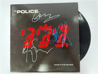 Autograph COA police vinyl