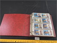 Binder of Baseball Cards