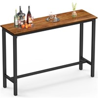 Mr IRONSTONE Bar Table, 53” Pub Table High Top