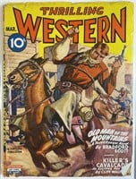 Thrilling Western Vol.34 #3 1945 Pulp Magazine