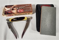 Case XX Muskrat SS Pocket Knife and Hone